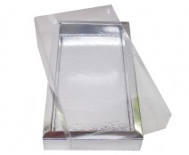Windowbox 185x95x24mm shiny silver 